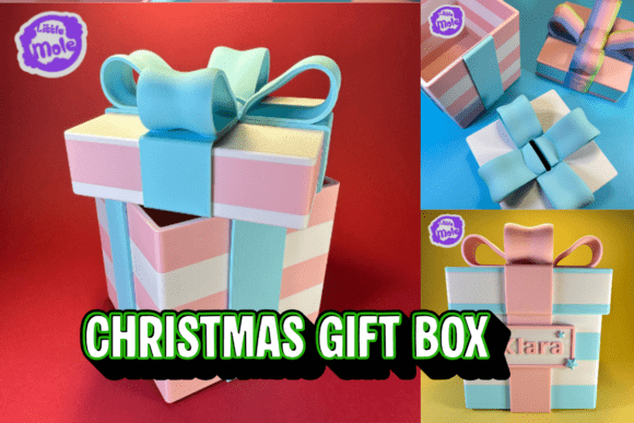 Christmas Gift Box Piggy Banks: A Design-Driven Keepsake