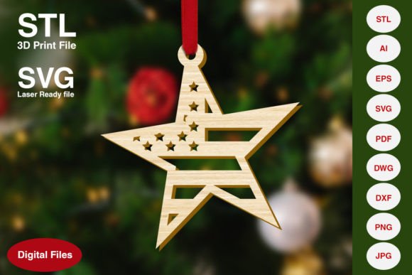 Elevating Patriotic Festivity: The Strategic Value of American Flag Christmas Tree Decoration Assets