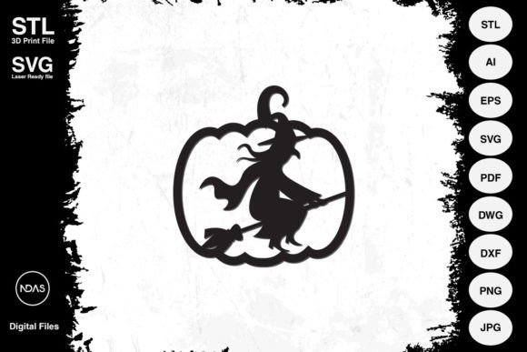 Evaluating the Witch on Pumpkin Halloween Decoration: A Digital Design Resource Analysis