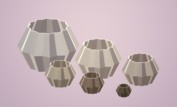 Geometric Planter Pot 1 STL File