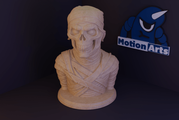 Mummy: 3D Bust for Printing