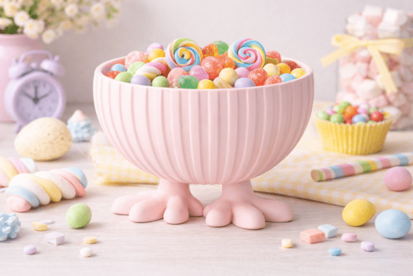 Standing Easter Egg Bowl with Feet STL: A Practical 3D Printing Asset for Seasonal Projects