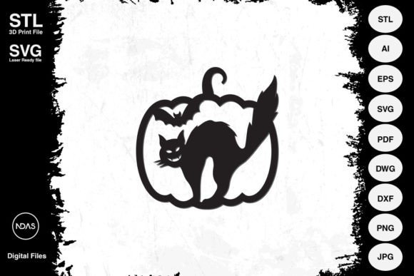 Unleash Your Creativity: The Ultimate Guide to Cat on Pumpkin Halloween Decorations via Laser Cutting and 3D Printing